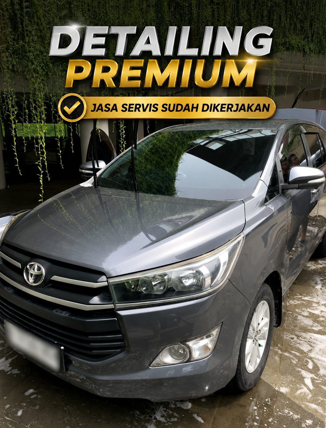 Mobil setelah detailing premium